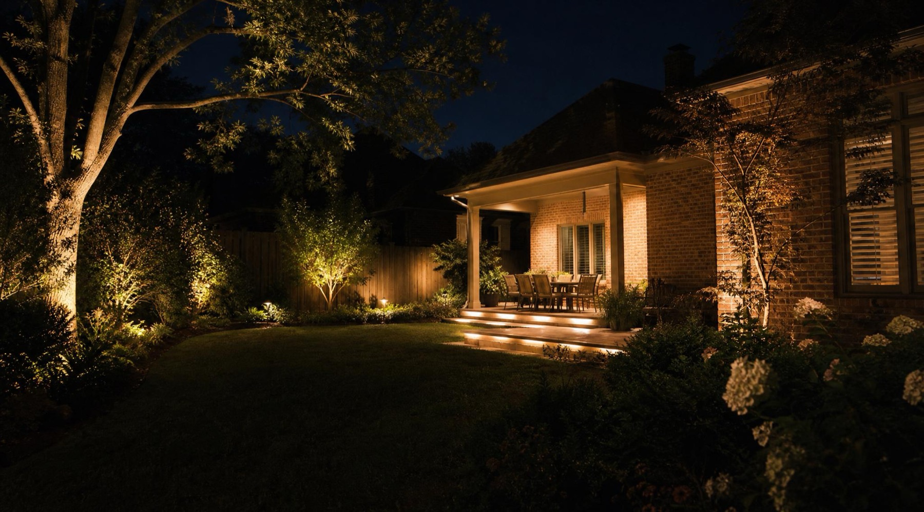 Concept: craftsman-inspired suburban home lighting